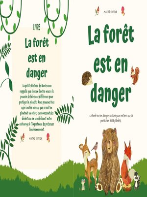 cover image of La forêt est en danger